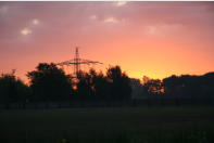 Morgend�mmerung in Ahlen